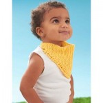 Dribble Bib - Free Baby Knitting Pattern