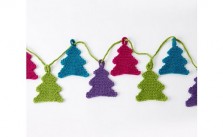 Free Happy Little Tree Garland Pattern