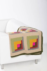 Grandmother's Log Cabin - Free Knitting Pattern