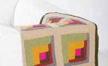 Grandmother’s Log Cabin – Free Knitting Pattern