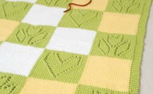 Hearts and Flowers Baby Blanket – Free Knitting Pattern