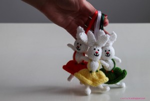 Knit Easter Bunny