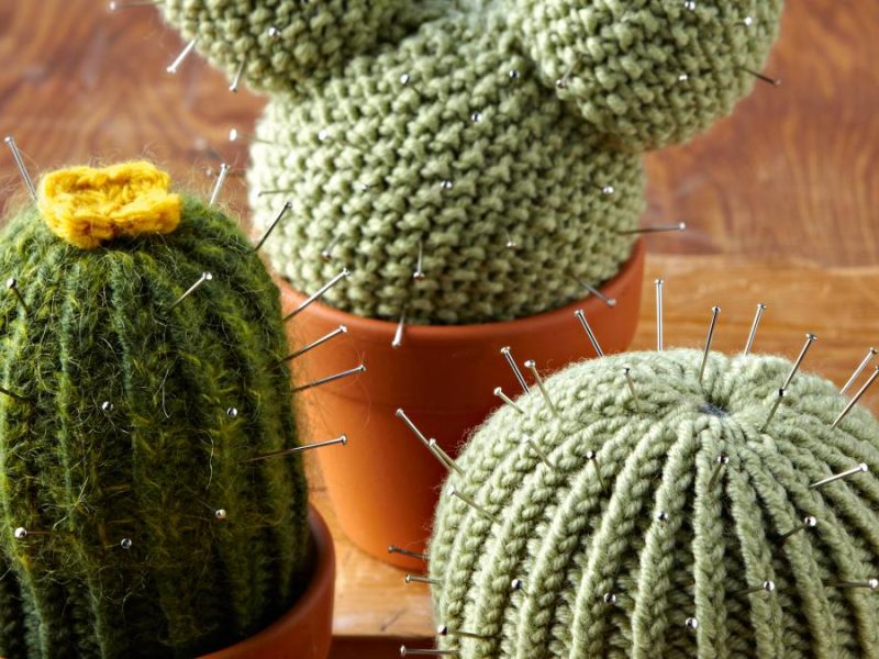 Knitted Cactus – Free Knitting Pattern