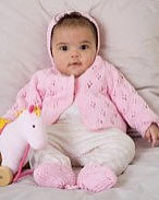 Lacy-Baby-Set-for-Little-Girls-Free-Knitting-Pattern