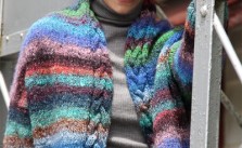 Noro Obi Cabled Jacket – Free Knitting Pattern