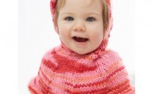 Poncho A Go-Go – Free Baby Knitting Pattern