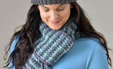 Winter Shades Hat and Scarf Free Knitting Pattern