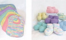 Bibs & Booties Free Knitting Pattern
