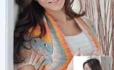 Sakura Shrug – free Knitting pattern