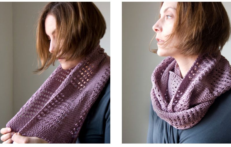 Canaletto Cowl Free Knitting Pattern