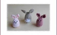 Easter Bunny Egg Cosy Free Knitting Pattern