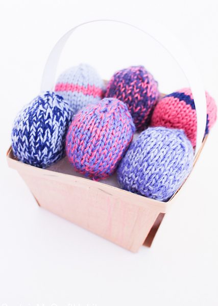 Uncrackable Knitted Easter Eggs Free Pattern