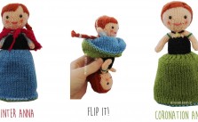 Anna Frozen Flip Doll Free Knitting Pattern