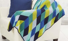 Dappled Skies Throw Free Knitting Pattern