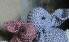 Easter Bunnies Free Knit Pattern
