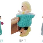 Elsa Frozen Flip Doll Free Knitting Pattern