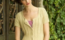 Sans Souci Cardigan Free Knitting Pattern