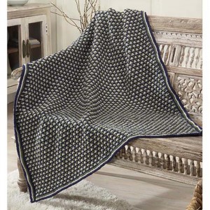 Tweedy Throw Free Knitting Pattern