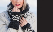 Chevron Cowl, Hat & Wristies Free Knitting Patterns
