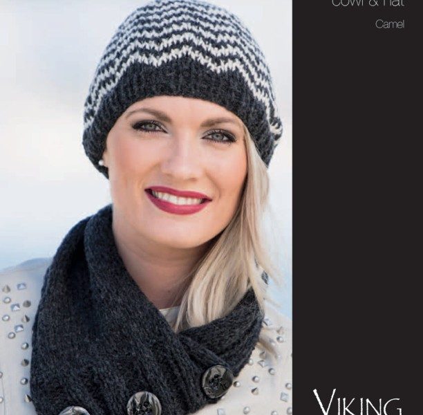 Chevron Hat and Cowl Knitting Pattern