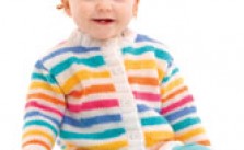 Circus Cardi Free Baby Knitting Pattern