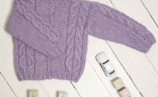 Cabled Cardigan Free Knitting Pattern