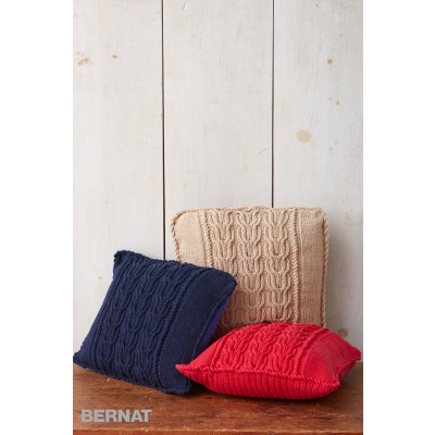 Cable Knit Trio Pillows