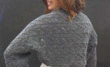 Theater Lace Shrug Free Knitting Pattern