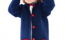 Too Cool Boy’s Cardigan Free Knitting Pattern