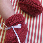 Knit for Baby Booties Free Pattern