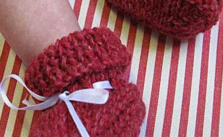Knit for Baby Booties Free Pattern