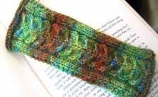 Backbone Bookmark Free Knitting Pattern