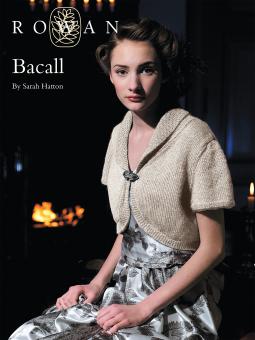 Bacall - Re Coloured free bolero knitting pattern