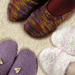 Free slippers pattern knitting