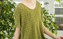 Ona – Lacy Ladies Top Free Knitting Pattern