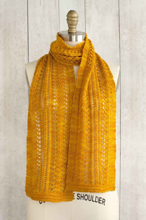 Sage Smudging Scarf Free Knitting Pattern