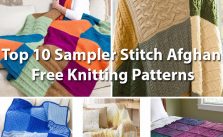 Top 10 Sampler Stitch Afghan Free Knitting Patterns