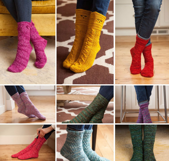 12 Amazing Free Sock Knitting Patterns