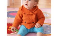 Garter Stitch Hooded Jacket Free Knitting Pattern