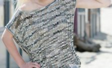 Amalia Free Crochet Top with Ribbed Stitch