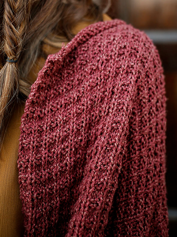 Bacca free cardigan knitting pattern 1