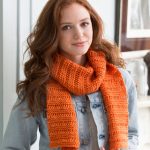 Beginner Garter Drop-Stitch Scarf Free Knitting Pattern
