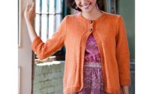 Bernat Cardi Gras Free Intermediate Women’s Knit Pattern