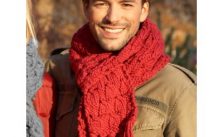 Bernat Easy Scarf to Knit Free Knit Pattern