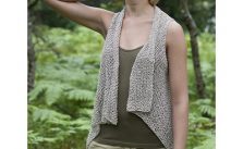 Berroco Seabrook free knitted vest pattern