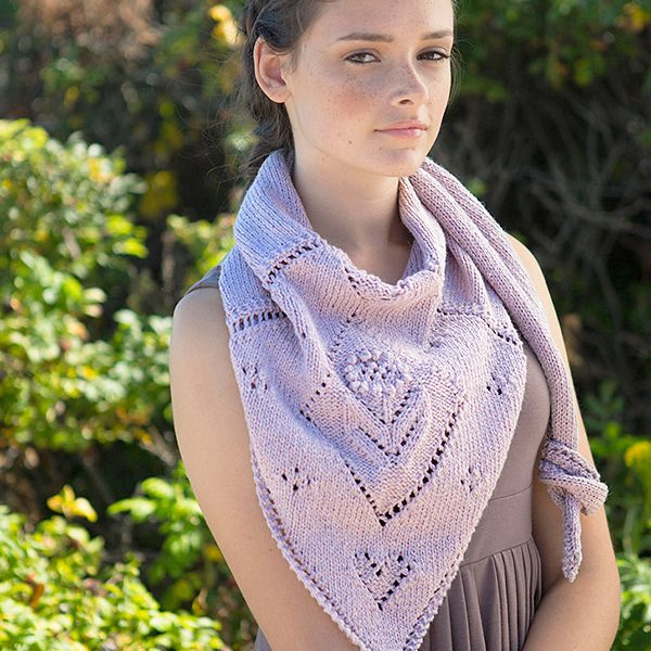 Bisbee Lace Free Shawl Knitting Pattern