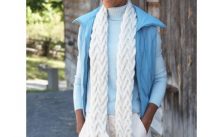 Cable Scarf Pattern Free Knit