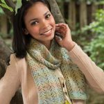 Cable and Lace Scarf Free Knitting Pattern
