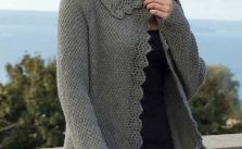 Climbing Lace Cardigan Free Knit Pattern