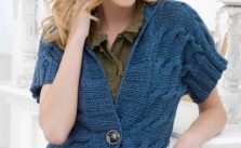 Cuff to Cuff Cardigan Free Knitting Pattern